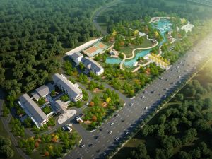 白鹿原水生態(tài)中心建設項目